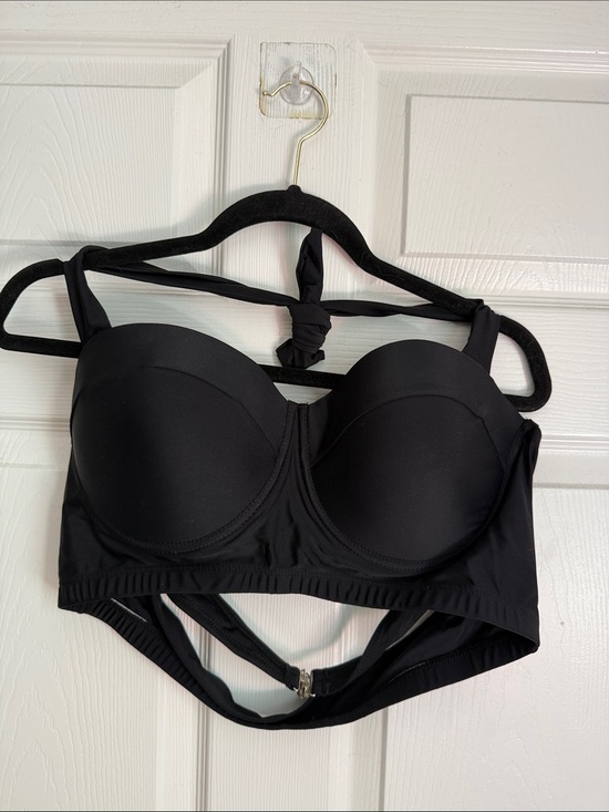 Source Unknown Other - Black Strapless Longline Bikini Top